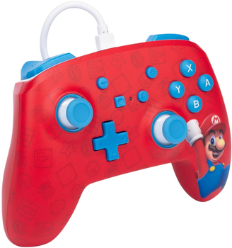 Kontroler PowerA NSW ENH Nintendo Switch Wired Controller - Woo Hoo Mario (0617885025815)