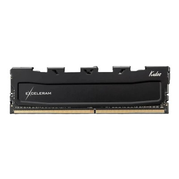 Модуль памяти для компьютера DDR5 16GB 6400MHz Black Kudos eXceleram (EK50160643238C)