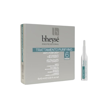 Ампулы Bheyse Professional Purifying Treatment против перхоти с комплексом активных ингредиентов, 6*10 мл