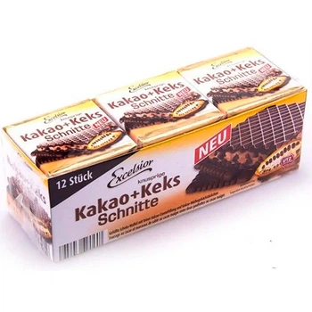 Вафли Excelsior "Kakao Keks Schnitte" 250 гр.