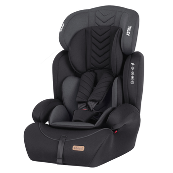 Детское автокресло TILLY Consul T-531/4 Dark Grey – 9-36 кг – 5-точечные ремни безопасности – европейская пряжка Fenix