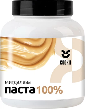 Мигдалева паста COOKIT 100% 500 г (4820251840899)