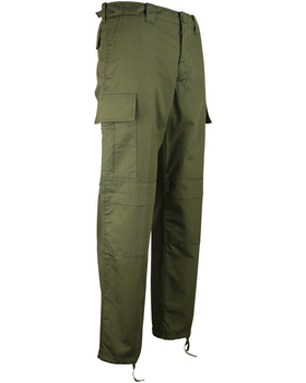 Штани тактичні KOMBAT UK M65 BDU Ripstop Trousers оливковий 40 (kb-m65bdurt-olgr-40)