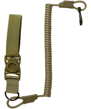 Тренчик/пістолетний шнур KOMBAT UK Tactical Pistol Lanyard койот (kb-tpl-coy)