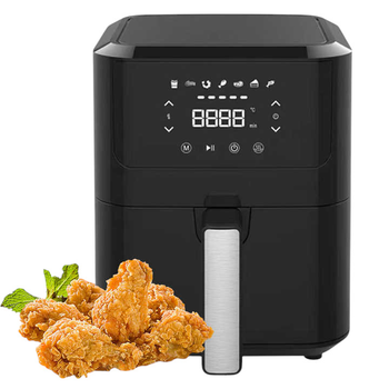 Аерофритюрниця Air Fryer Crownberg CB 5543 з дисплеєм і таймером 4л 1500 Вт (4-2219931939)