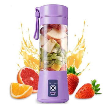 Блендер фитнес портативный Juicer беспроводной заряжается от USB/Blender USB Фиолетовый (4-915877293)