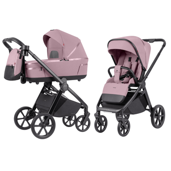 Прогулочная универсальная коляска 2 в 1 CARRELLO Omega CRL-6540 (2in1) Galaxy Pink + LED фонарь