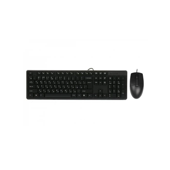 Комплект клавиатура и мышь A4tech USB Черный (KK-3330S)