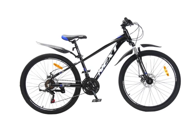 Велосипед Crossbike Next 2025 26" 12" Чорний-Синій