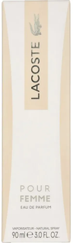 Парфумована вода для жінок Lacoste Pour Femme 90 мл (0737052949215)