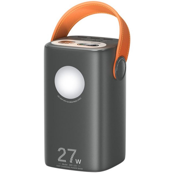 Павербанк зі швидкою зарядкою 27W 60000mAh REMAX RPP-123 |3USB/1Type-C| Сірий