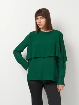 Блузка жіноча Zara 4437/266 XS Зелена (04437266500016)