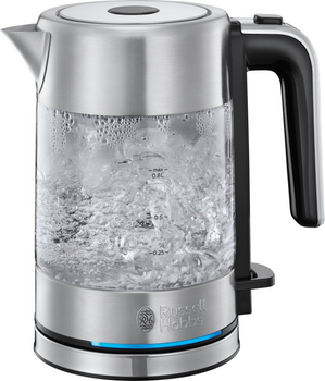 Чайник Russell Hobbs 24191-70 Compact Home, 2200Вт, 0.8л, стекло