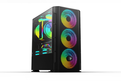 2E Gaming Корпус Calleo GB700 без БР 2xUSB3.0, 1xUSB2.0, 4x120мм ARGB, VGA 320мм, LCS ready, контролер