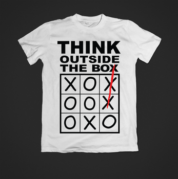 Футболка YOUstyle Think 0673 XXL White