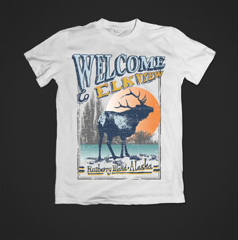Футболка YOUstyle Alaska 0648 L White
