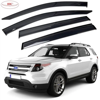 Дефлектори вікон вітровики HIC для Ford Explorer 2011-2019 (FO81)