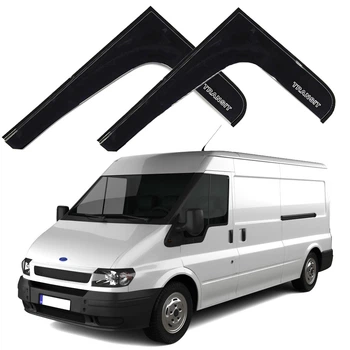 Дефлектори вікон вітровики Ford Transit 2000-2014 Г Образний Voron Glass