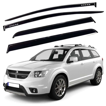 Дефлектори вікон вітровики Dodge Journey / Fiat freemont 2008-2020 Voron Glass