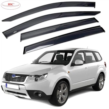 Дефлектори вікон вітровики HIC для Subaru Forester (SH) 2008-2013 (SUB09)