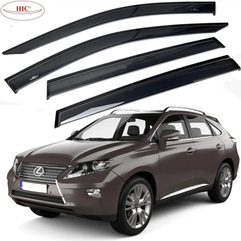 Дефлектори вікон вітровики HIC для Lexus RX 300 / 350 / 400 2009-2015 (LE15)