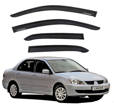 Дефлектори вікон вітровики Mitsubishi Lancer IX 2003-2007 Скотч 3M Voron Glass
