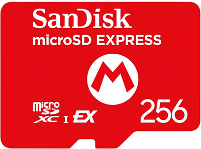 Karta pamięci SanDisk Nintendo Switch microSD Express card 256 GB (4523052030185)