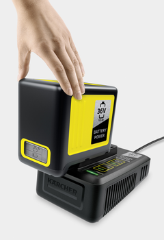 Быстрозарядный комплект для инструмента Karcher 36 В 5 Ач (2.445-065.0) ($MI266539) - Уценка