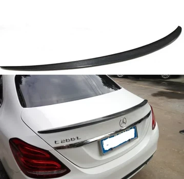 Спойлер Coupe (модель 1234 Upgrade, черный) для Mercedes C-Class W205 (2014-2021)