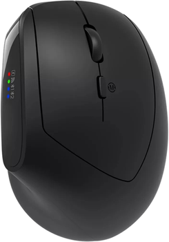 Мышь Canyon MW-25 LED Silent Wireless/Bluetooth Black (CNS-CMSW25)
