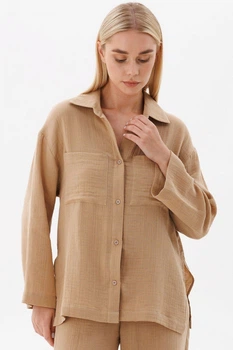 Рубашка Leinle 44(M) Бежевый (112194)