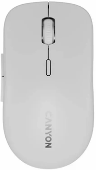 Мышь Canyon MW-12 Silent Wireless/Bluetooth Dark Grey (CNS-CMSW12DG)