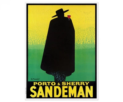 Постер CP Porto Sandeman 1931, Вінтаж 64х86 см (389)