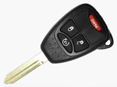 Корпус ключа с кнопками Chrysler Dodge Jeep 3+1 кнопки CY22 маленькие кнопки автозапуск без логотипа