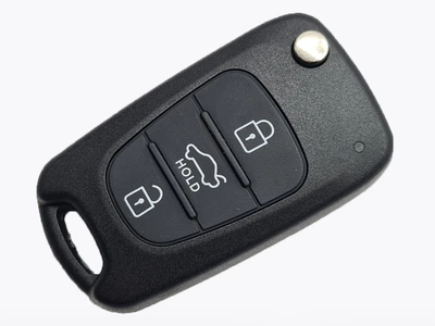 Корпус выкидного ключа KIA Hyundai 3 кнопки TOY-48 багажник седан