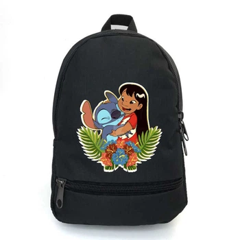 Рюкзак дитячий Ліло та Стич Cappuccino Toys (Lilo & Stitch 002-black) чорний, розмір 35 х 28 х 13 см