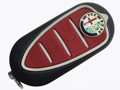 Корпус выкидного ключа Alfa Romeo 3 кнопки SIP-22 с логотипом