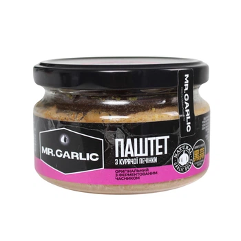 Паштет Mr. Garlic з чорним часником 200 г