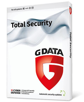 Антивірусний захист G Data Total Security для Windows, 1 рік, 4 ПК