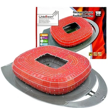 Пазли 3D стадіон Альянц Арена. модель “Allianz Arena” Тривимірний конструктор-головоломка