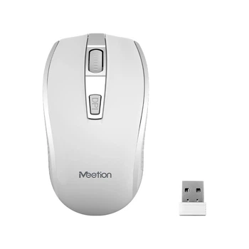 Компьютерная мышь Meetion беспроводная 2.4G Белый (MT-R560)