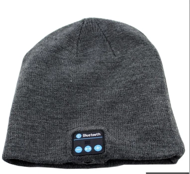 Шапка со встроенными bluetooth наушниками SPS Hat BT, Портативная колонка-шапка Bluetooth music hat 51633/00