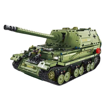 Детский игровой конструктор военная самоходная установка против танков T4012 2436 деталей (JDT-0848893)