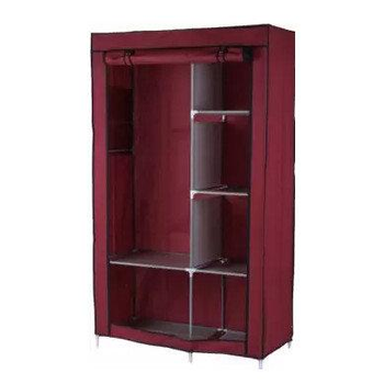 Шкаф складной каркасный STORAGE WARDROBE 68110 110 х 45 х 175 см Розовый тканевый (SN9QI9017)