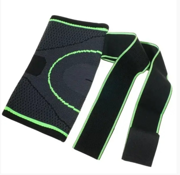 Еластичний фіксатор бандаж для гомілкостопу Knee bands HSM-91-38 23х12,5х0,5 см Black (SN9QI2447)