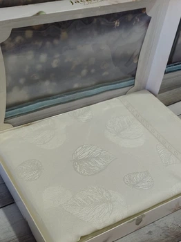 Водоотталкивающая скатерть 160х220см Lux Bordered 203