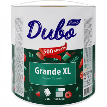 Бумажные полотенца Диво Grande XL двухслойные 500 отрывов 1 шт
