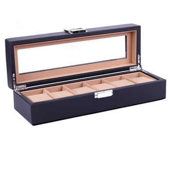 Скринька для зберігання годинників Craft 6PU.CRB.BL.BR