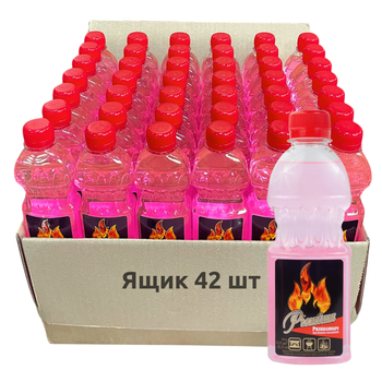 Разжигатель для костра (жидкость для розжига) TM Premium 0,25 л (комплект 42 шт)
