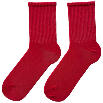 Шкарпетки Ponty Shop Однотонні розміри 36-40 Червоні